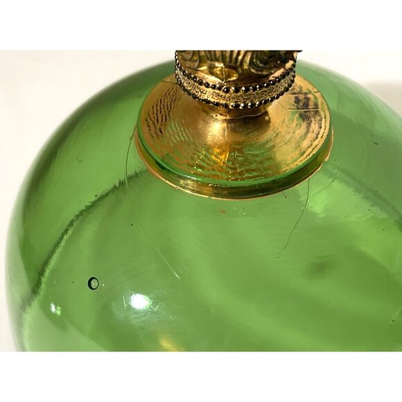 Antique Early American Pattern Glass Colorado Green Covered Butter Dish US Glass - Picture 5 of 6